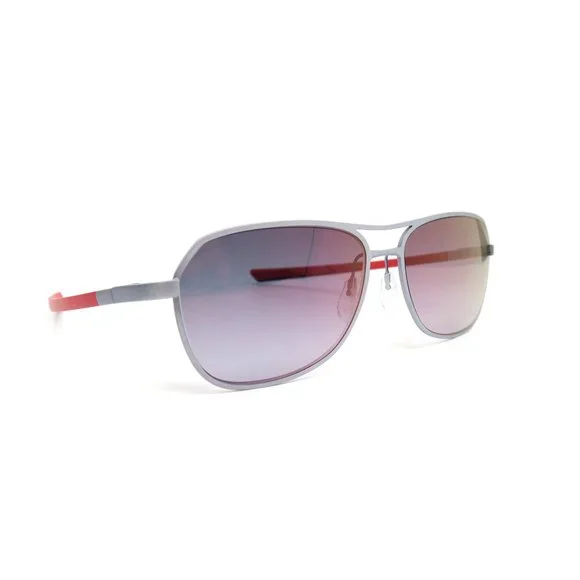 McLaren MLSEDS02 C04 57mm Chrome/Red/Black, Pilot New Men's Sunglasses. - Picture 3 of 9